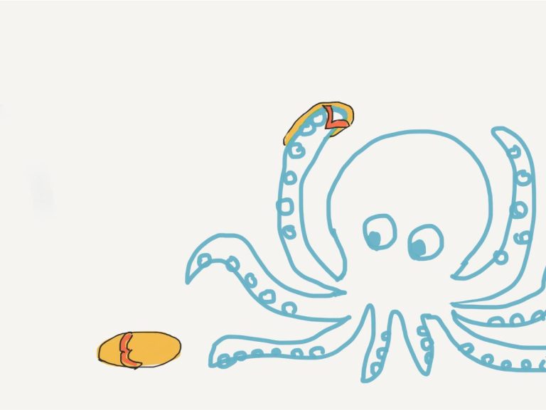 蛸のサンダル01 （2016.7.6）